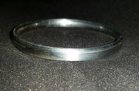 Sarbloh Steel Pure Iron Flat Plain Smooth Sikh Kara Punjabi Kada Bracelet A8