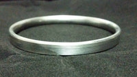 Sarbloh Steel Pure Iron Flat Plain Smooth Sikh Kara Punjabi Kada Bracelet A8