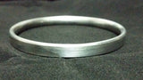 Sarbloh Steel Pure Iron Flat Plain Smooth Sikh Kara Punjabi Kada Bracelet A8