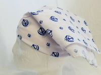 Sikh Punjabi Singh Kaur White Khalsa Khandas bandana Head Wrap Gear Rumal ZA5