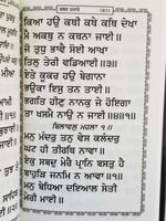 Sikh Gutka Nitnem Sahib containing all daily routine Sikh Banis Punjabi Gurmukhi