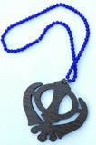 Punjabi Sikh Wooden Khanda Stunning Pendant Evil Protection Car HANGER Gift AA10
