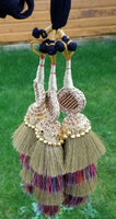 Indian Punjabi Pranda Mehndi Jagoo Mirror Bridal Patiala Paranda Hair Braid GG2