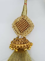 Indian Punjabi Pranda Mehndi Jagoo Mirror Bridal Patiala Paranda Hair Braid GG2