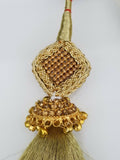 Indian Punjabi Pranda Mehndi Jagoo Mirror Bridal Patiala Paranda Hair Braid GG2