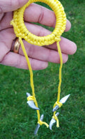 Sarbloh Dumala Kesh Hair Shashtar Kara SIKH Kaur Singh Khalsa Taksali Yellow OO2
