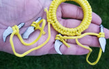 Sarbloh Dumala Kesh Hair Shashtar Kara SIKH Kaur Singh Khalsa Taksali Yellow OO2