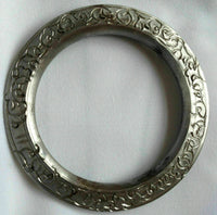 Singh Khalsa Heavy Smooth Sarbloh Steel Mool Mantar Chakri Kara Sikh Kada G14