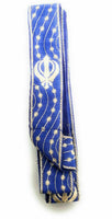 Sikh Singh Kaur Khalsa Adjustable Gatra Belt for Siri Sahib or Kirpan Blue SSS5