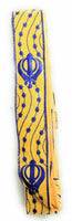 Sikh Singh Kaur Khalsa Adjustable Gatra Belt for Siri Sahib or Kirpan Yellow SS4