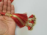 Indian Punjabi Pranda Mehndi Jagoo Charms Bridal Patiala Paranda Hair Braid A45