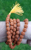 Hindu Authentic Rudraksha Yogic beads Meditation Praying Beads Sikh Simran Mala