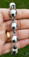 Big Praying Beads Solid Steel Meditation Simarna Sikh Singh Kaur Bracelet AA3