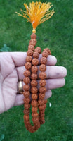 Hindu Authentic Rudraksha Yogic beads Meditation Praying Beads Sikh Simran Mala