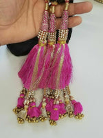 Indian Punjabi Pranda Mehndi Jagoo Charms Bridal Patiala Paranda Hair Braid A42