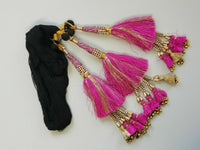 Indian Punjabi Pranda Mehndi Jagoo Charms Bridal Patiala Paranda Hair Braid A42