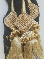 Indian Punjabi Pranda Mhendi Jagoo Charms Bridal Patiala Paranda Hair Braid A27