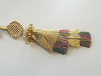Indian Punjabi Pranda Mhendi Jagoo Charms Bridal Patiala Paranda Hair Braid A27