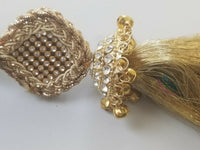 Indian Punjabi Pranda Mhendi Jagoo Charms Bridal Patiala Paranda Hair Braid A27