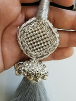 Indian Punjabi Pranda Mehndi Jagoo Charms Bridal Patiala Paranda Hair Braid A29