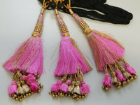 Indian Punjabi Pranda Mehndi Jagoo Charms Bridal Patiala Paranda Hair Braid A44