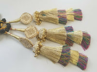 Indian Punjabi Pranda Mhendi Jagoo Charms Bridal Patiala Paranda Hair Braid A27