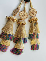 Indian Punjabi Pranda Mhendi Jagoo Charms Bridal Patiala Paranda Hair Braid A27