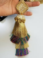 Indian Punjabi Pranda Mhendi Jagoo Charms Bridal Patiala Paranda Hair Braid A27