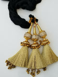 Indian Punjabi Pranda Mehndi Jagoo Mirror Bridal Patiala Paranda Hair Braid GG6