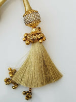 Indian Punjabi Pranda Mehndi Jagoo Mirror Bridal Patiala Paranda Hair Braid GG6