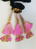 Indian Punjabi Pranda Mehndi Jagoo Charms Bridal Patiala Paranda Hair Braid A44