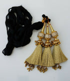 Indian Punjabi Pranda Mehndi Jagoo Mirror Bridal Patiala Paranda Hair Braid GG6
