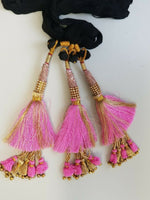 Indian Punjabi Pranda Mehndi Jagoo Charms Bridal Patiala Paranda Hair Braid A44