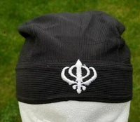 Sikh Punjabi Katray patka pathka turban bandana Head Wrap Black Colour Singh XJ