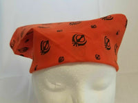 Sikh Punjabi Singh Kaur Orange Khalsa Khandas bandana Head Wrap Gear Rumal ZA2
