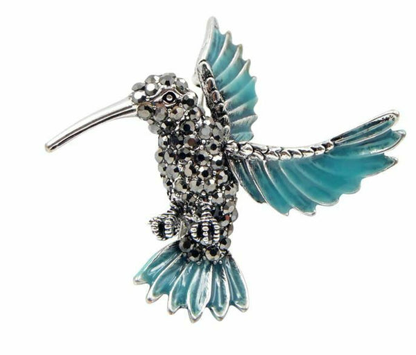 Stunning Silver plated Apple IPAD Advert Fly BIRD Celebrity Brooch Broach Pin F7