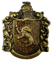 Stunning Brass Harry Potter Hogwarts School HUFFLEPUFF Lapel Pin House Badge B49