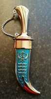 Stunning Stainless Steel Ceremonial SIKH Siri Sahib Brilliant design Singh SIRI5