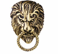 Stunning Vintage Look Gold plated Retro Lion KING Celebrity Brooch Broach Pin ZZ