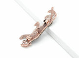 Stunning Vintage Look Rose Gold plated Retro Leopard Celebrity Brooch Broach Pin