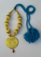 Punjabi Folk Cultural Bhangra Gidha Kaintha Pendant Turquoise necklace M10 Gift