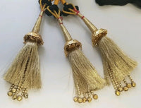 Indian Punjabi Pranda Mehndi Jagoo Charms Bridal Patiala Paranda Hair Braid A48