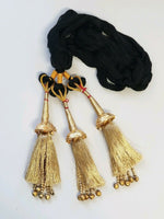 Indian Punjabi Pranda Mehndi Jagoo Charms Bridal Patiala Paranda Hair Braid A48