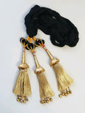 Indian Punjabi Pranda Mehndi Jagoo Charms Bridal Patiala Paranda Hair Braid A48