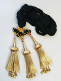 Indian Punjabi Pranda Mehndi Jagoo Charms Bridal Patiala Paranda Hair Braid A48