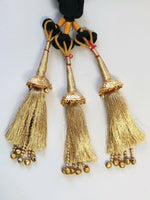 Indian Punjabi Pranda Mehndi Jagoo Charms Bridal Patiala Paranda Hair Braid A48
