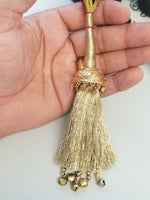 Indian Punjabi Pranda Mehndi Jagoo Charms Bridal Patiala Paranda Hair Braid A48