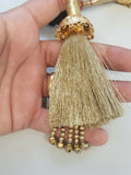 Indian Punjabi Pranda Mehndi Jagoo Charms Bridal Patiala Paranda Hair Braid A48