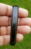 Sarbloh Bangle Black Kara Pure Iron Sikh Smooth Kada Heavy Singh Kaur Khalsa H18