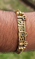 Mahadev bracelet kara hindu good luck kada evil eye protection bangle cc20 new